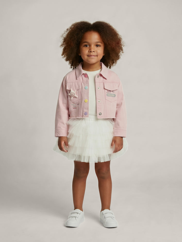 Vêtement fille élégant en tissu léger – style habillé et raffiné – MIKID'Z