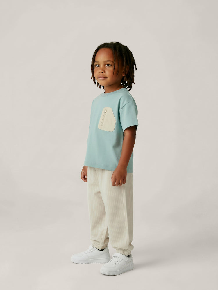 T-shirt garçon coton doux – coupe confortable tailles 2 à 6 ans – MIKID'Z